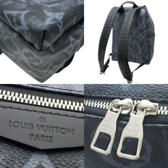 Louis Vuitton Monogram Discovery Backpack PM Rucksack Shoulder Bag Black - Picture 6 of 6